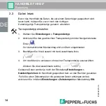 Preview for 14 page of Pepperl+Fuchs I HH20 Series Quick Start Manual