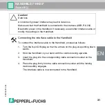 Preview for 31 page of Pepperl+Fuchs I HH20 Series Quick Start Manual