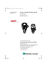 Pepperl+Fuchs LHCR-51 Operating Instructions Manual preview