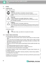 Предварительный просмотр 6 страницы Pepperl+Fuchs LS600-DA-IBS Manual