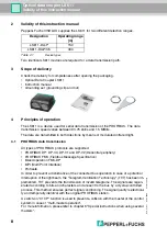 Предварительный просмотр 8 страницы Pepperl+Fuchs LS611 Series Manual