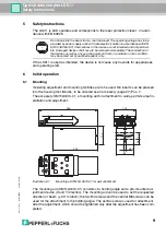 Предварительный просмотр 9 страницы Pepperl+Fuchs LS611 Series Manual