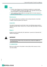 Preview for 9 page of Pepperl+Fuchs PSU-IDM160-BD-1D-J1-N0 Series Manual