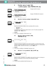 Preview for 45 page of Pepperl+Fuchs Pulscon LTC Description Of Instrument Functions