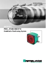 Pepperl+Fuchs PXV***-F200-SSI-V19 Series Manual preview