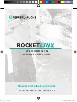 Pepperl+Fuchs RocketLinx ICRL-U-5RJ45-G-DIN Quick Installation Manual предпросмотр