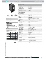 Предварительный просмотр 1 страницы Pepperl+Fuchs UB250-F77-E2-V31 Adjustment Manual