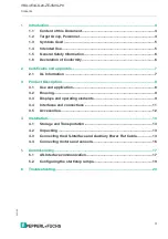 Preview for 3 page of Pepperl+Fuchs VBA-4E4A-G20-ZEJ/M3L-P9 Manual