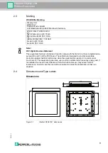 Предварительный просмотр 9 страницы Pepperl+Fuchs VisuNet DPU2100 Series Manual