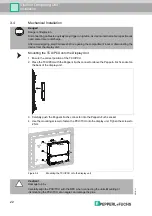 Предварительный просмотр 22 страницы Pepperl+Fuchs VisuNet PCU1100 Series Manual