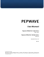 Предварительный просмотр 1 страницы Pepwave 200 OfficePoint Indoor Series User Manual