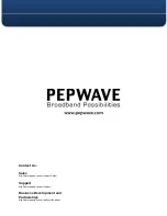 Предварительный просмотр 188 страницы Pepwave HD2 mini User Manual