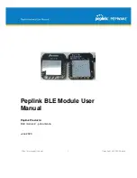 Pepwave Peplink BLE User Manual preview