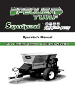 PEQUEA SuperSpread PTO 135 Operator'S Manual preview