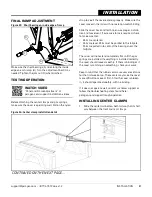 Preview for 21 page of PERAGON R2-QC-CK Assembly, Operating & Maintenance Instructions