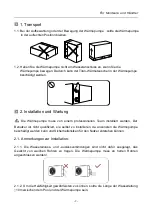 Предварительный просмотр 31 страницы Peraqua 7300271 Installation And User Manual