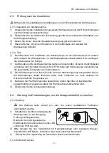 Предварительный просмотр 35 страницы Peraqua 7300271 Installation And User Manual