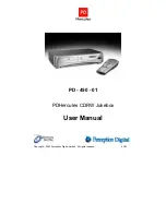 Perception Digital JUKEBOX PD - 450 - 01 User Manual preview