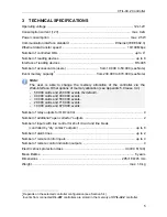 Preview for 6 page of PERCo CT/L-04.2 Assembly And Operation Manual