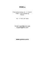 Предварительный просмотр 9 страницы PERCo FP-11Q.1 Installation Manual