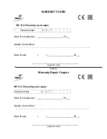 Предварительный просмотр 16 страницы PERCo RP-15.2 Operation Manual