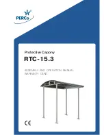 PERCo RTC-15.3 Assembly And Operation Manual Warranty Card предпросмотр