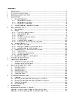 Preview for 3 page of PERCo TTR-10A Series Assembly And Operation Manual