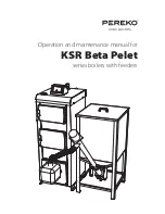 Pereko KSR Beta Pelet 16 Operation And Maintenance Manual preview