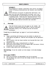 Предварительный просмотр 12 страницы Perel 5410329669300 User Manual