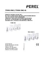 Preview for 1 page of Perel 7500-3N2 User Manual