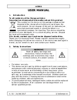 Preview for 3 page of Perel AC008 User Manual