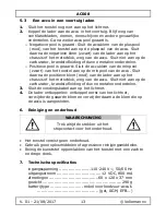 Preview for 13 page of Perel AC008 User Manual