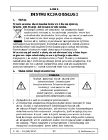 Preview for 33 page of Perel AC008 User Manual