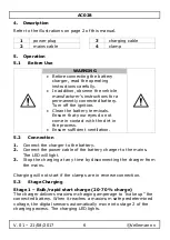 Preview for 6 page of Perel AC028 User Manual