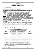 Preview for 15 page of Perel AC028 User Manual