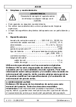 Preview for 26 page of Perel AC028 User Manual