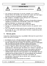 Preview for 41 page of Perel AC028 User Manual