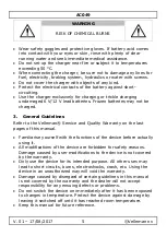 Preview for 5 page of Perel AC049 User Manual