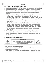 Preview for 8 page of Perel AC049 User Manual