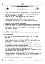 Preview for 12 page of Perel AC049 User Manual