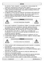 Preview for 39 page of Perel AC049 User Manual