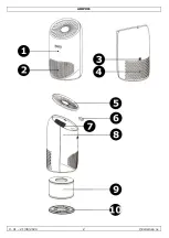 Предварительный просмотр 2 страницы Perel AIRP001 User Manual