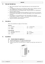 Preview for 4 page of Perel AIRP002 User Manual