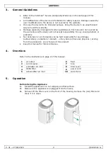 Предварительный просмотр 4 страницы Perel AIRPD001 User Manual