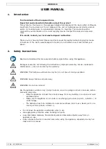 Preview for 4 page of Perel BB100110 User Manual