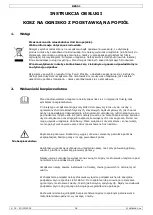 Preview for 18 page of Perel BB651 User Manual