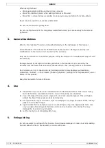 Preview for 4 page of Perel BB652 User Manual