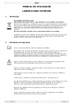 Preview for 21 page of Perel BB652 User Manual