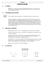 Preview for 5 page of Perel BG57000 User Manual