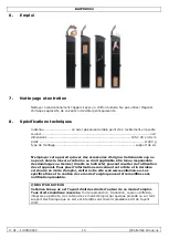 Preview for 10 page of Perel BG57000V2 User Manual